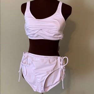 Two piece bathing suit